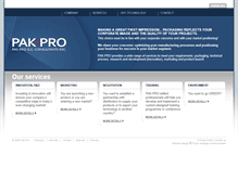 Tablet Screenshot of pak-pro.com